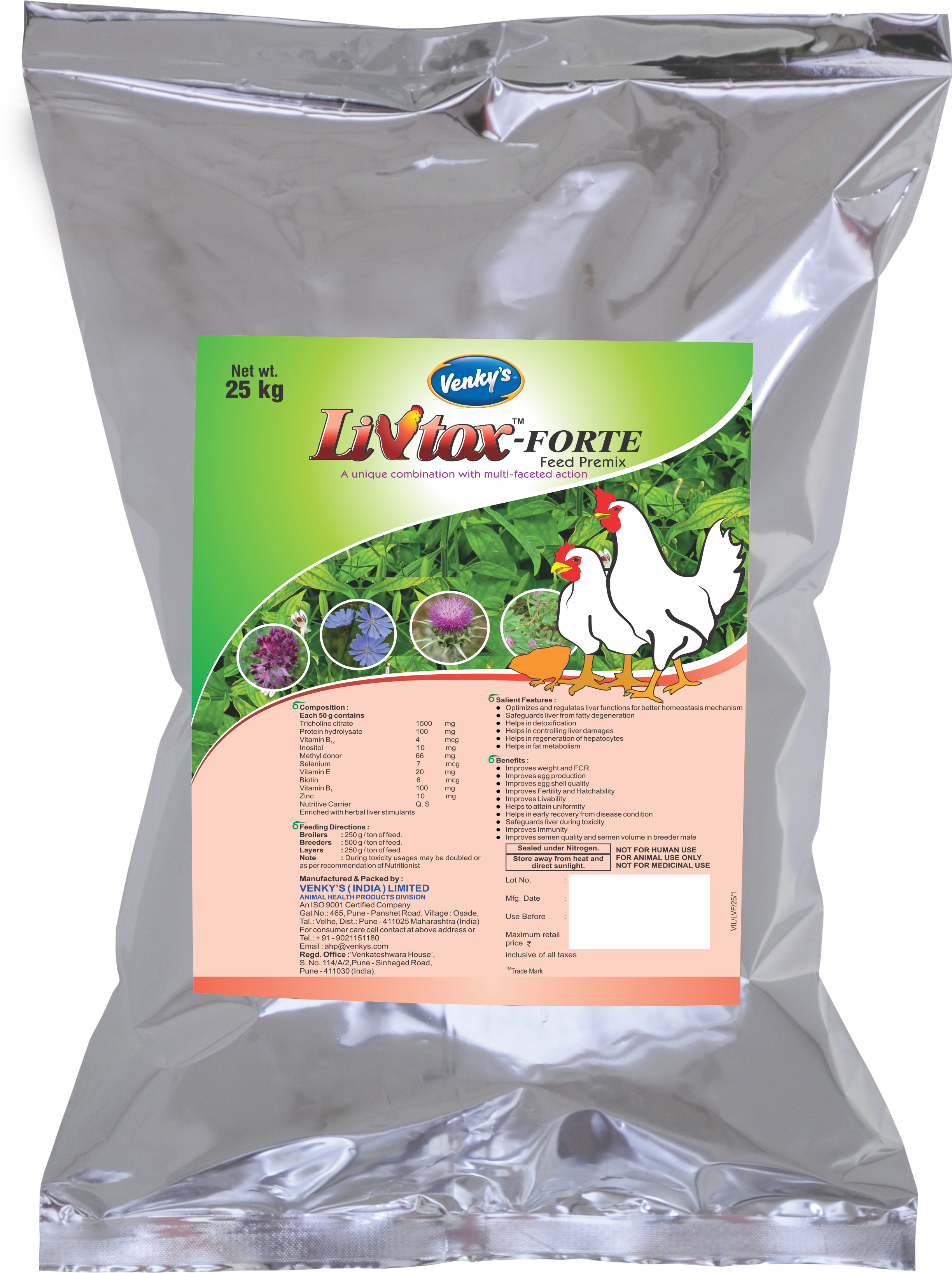 Naturogen 510 - 25kg - Mulch (2448x3272), Png Download