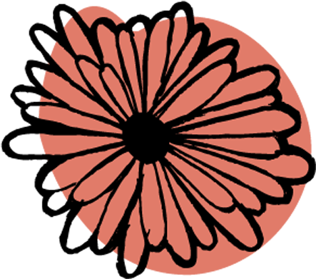 Hand Drawn Wedding Scrapbook-10 - Flower (655x600), Png Download