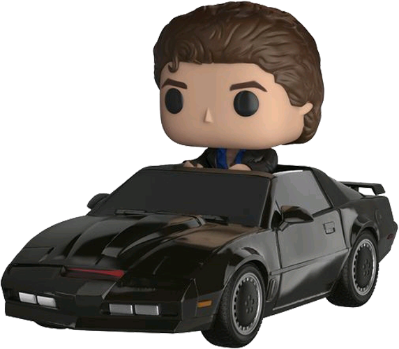 Michael Knight With Kitt Pop Ride - Knight Rider Funko Pop (600x600), Png Download
