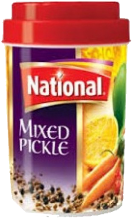 Mixed Pickle 1kgnational [620514000701] - National Mango Pickle (600x600), Png Download