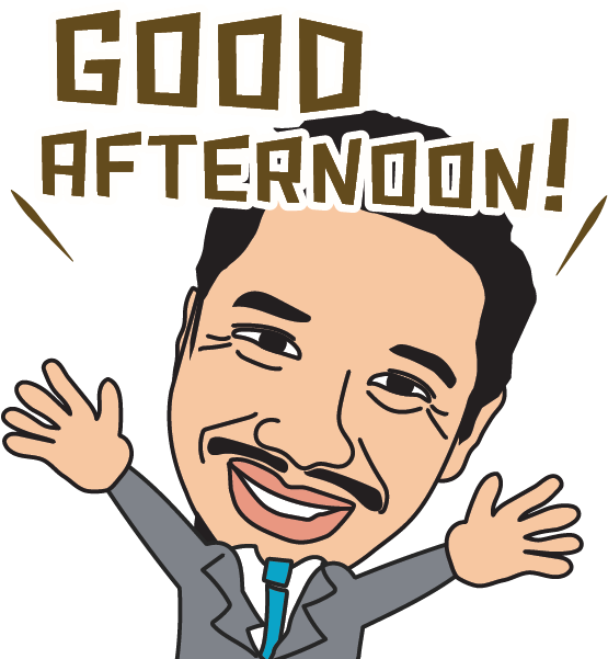 Businessman- Good Afternoon (618x618), Png Download