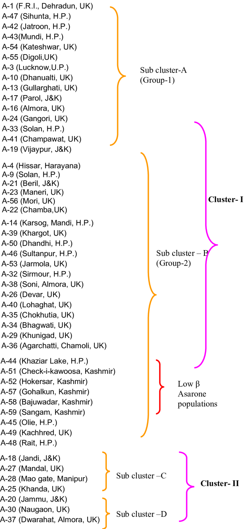 Dendrogram Developed Using Upgma Based - Diagram (850x1812), Png Download