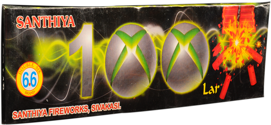 Best Quality Fireworks Online At Affordable Prices - 100 Wala Deluxe (600x600), Png Download
