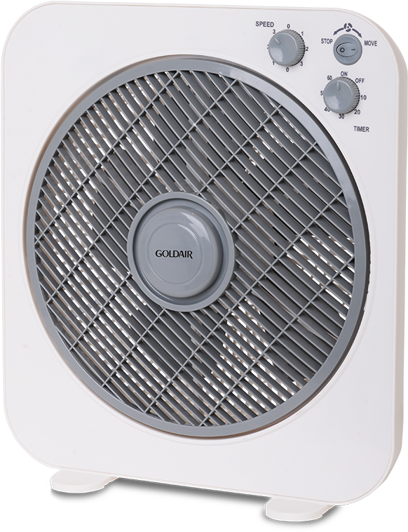 30cm Box Fan - Electric Fan (620x933), Png Download