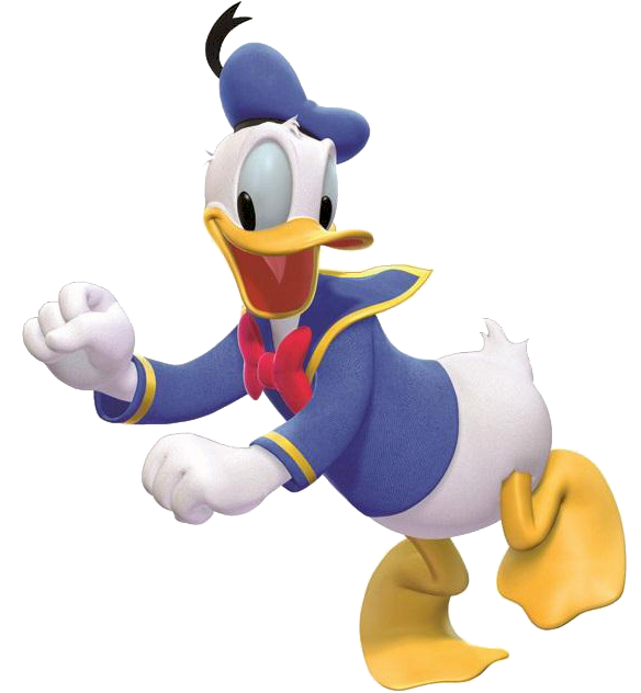 Download Donald Duck Dancing Mickey Mouse Wall Stickers, 66 PNG Image