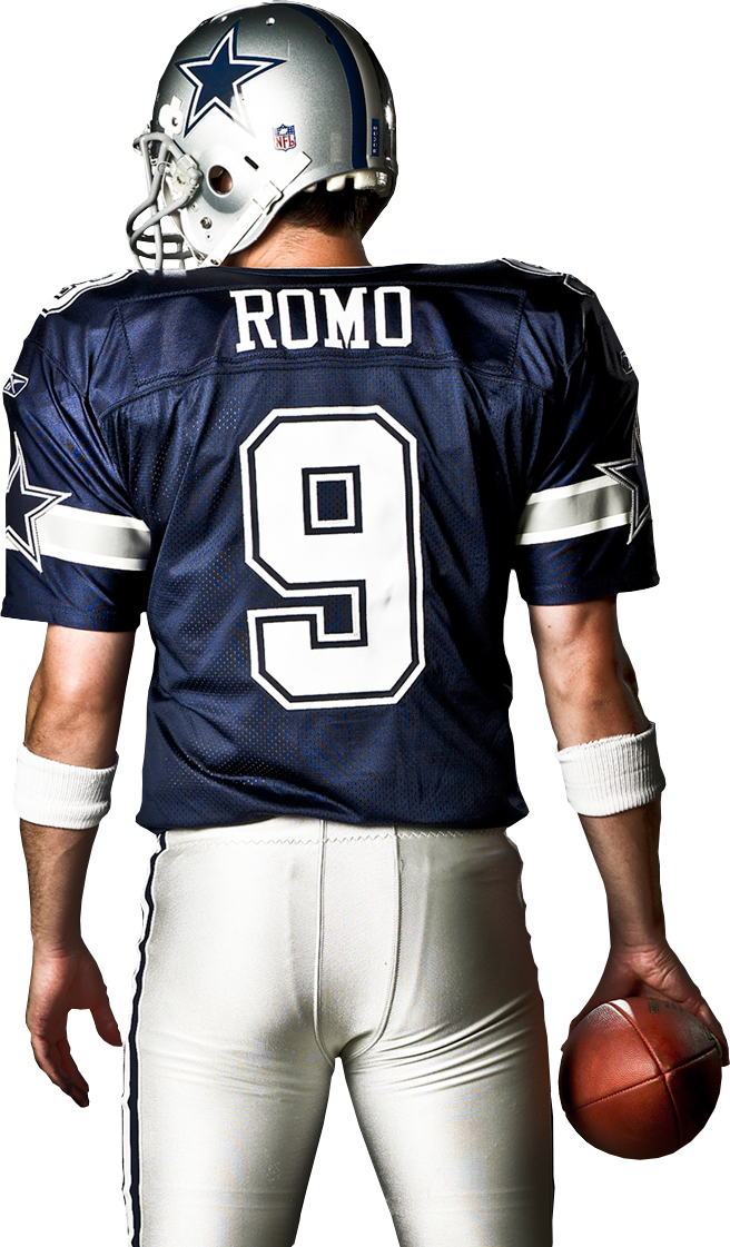 While Y2k Was No More Than An Empty Threat For Most - Tony Romo (656x1121), Png Download