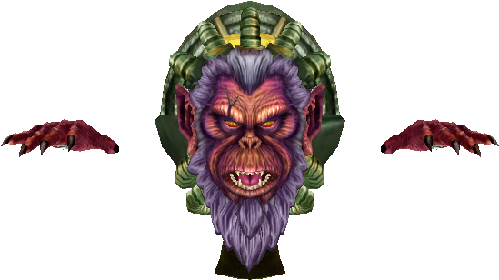 Download Zip Archive - Andross Png Star Fox (750x650), Png Download