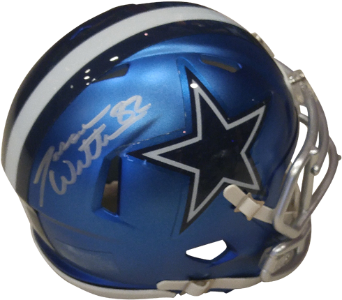 Jason Witten Autographed Dallas Cowboys Mini Helmet - Helmet (500x500), Png Download