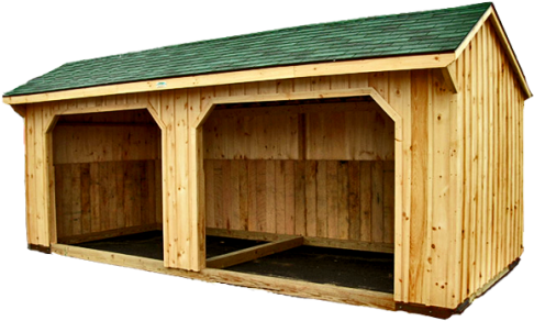 Run-in Sheds - Barn Of A Horse Transparent (537x322), Png Download
