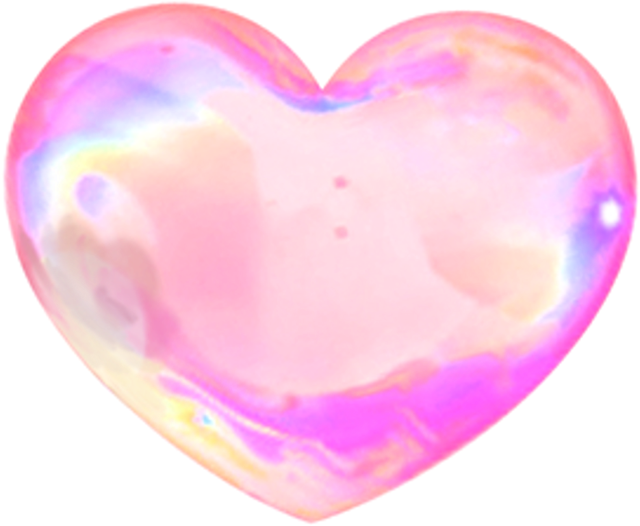 Love Neonlight Luminous Neon Lighting Heart Bubbles - Heart (1024x1024), Png Download