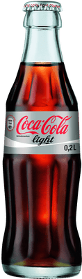 Coke Light Bottle Coca Cola - Coca Cola Bottle Png (400x400), Png Download