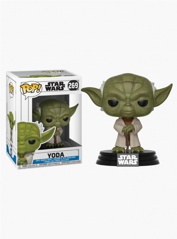 Star Wars Clone Wars Yoda - Star Wars Yoda Pop (767x767), Png Download