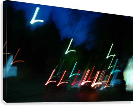 Conceptual Photography 4996 Canvas Print - Display Device (429x342), Png Download