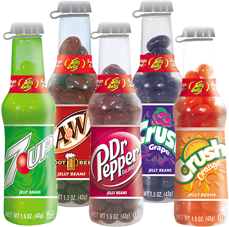 Jelly Belly Soda Pop Shoppe Jelly Beans - Jelly Belly Soda Pop Shoppe Jelly Beans - 1.5 Oz. Bottles (500x500), Png Download
