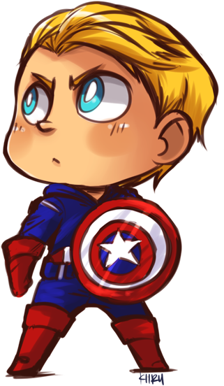 Download Captain America By Kiirusama - Cute Captain America Cartoon PNG Image with No Background Download Captain America By Kiirusama - Cute Captain America Cartoon PNG Image with No Background