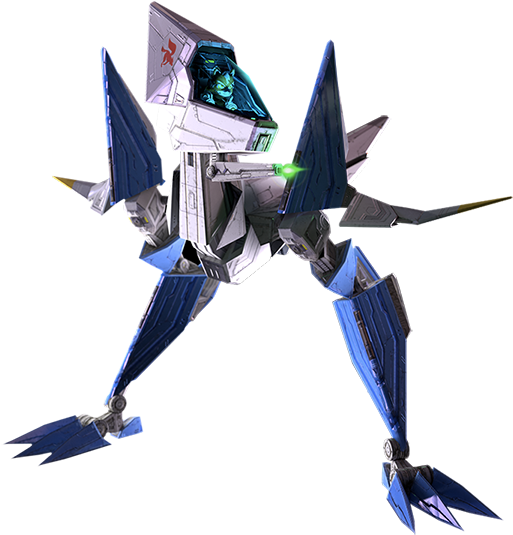 Star Fox Zero Es Más Confuso De Lo Que Puede Permitirse - Star Fox Walker (530x600), Png Download