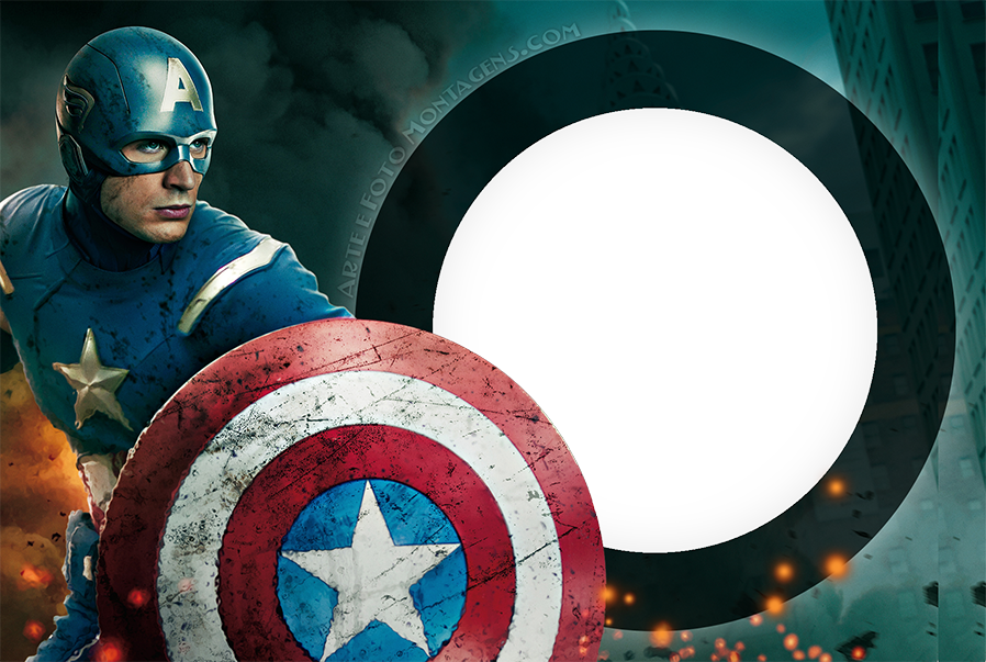 Capitao-america - Captain America Avengers Hd (898x603), Png Download
