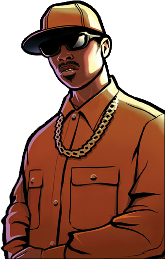 Gta San Andreas 10 - Gta San Andreas Png (438x562), Png Download