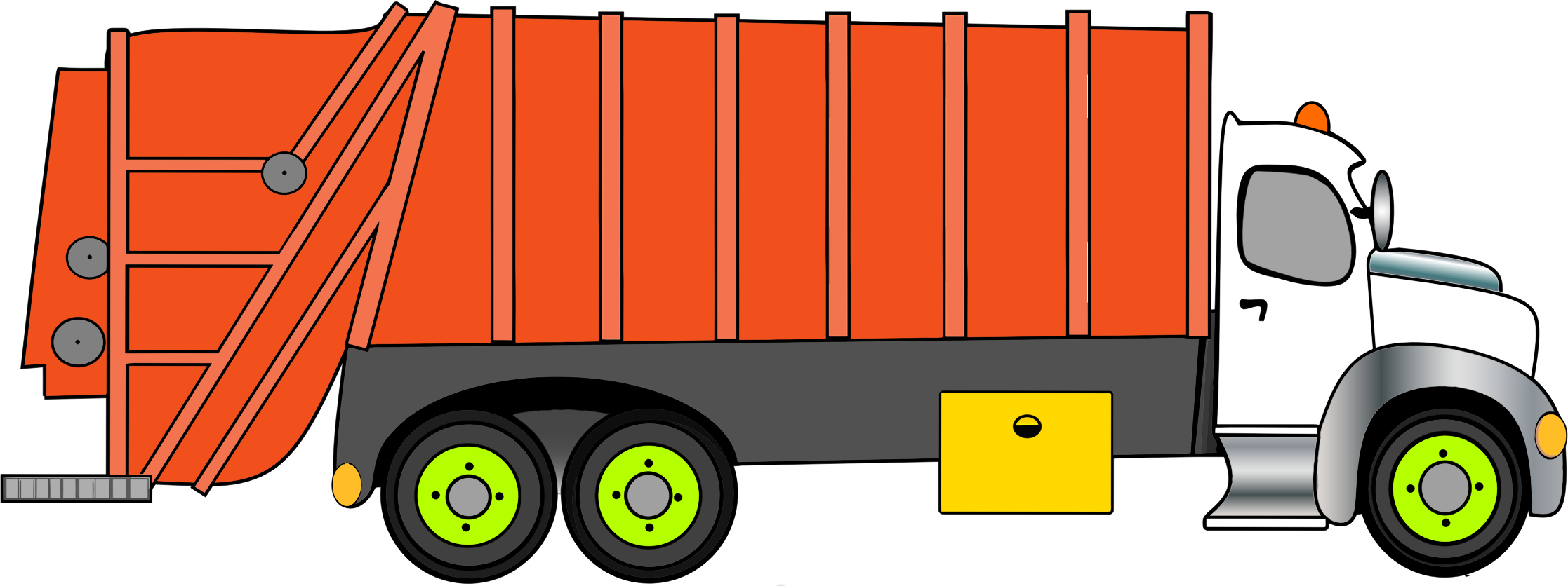 This Free Icons Png Design Of Garbage Truck (2234x836), Png Download