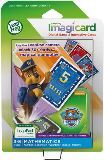 Leapfrog Learning Library Imagicards Paw Patrol-boxed - Leapfrog Leappad Paw Patrol (440x600), Png Download