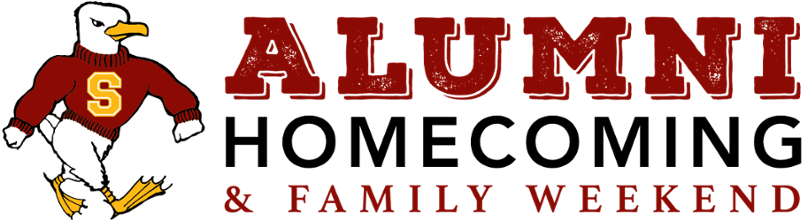 Alumni Homecoming & Family Weekend - Veruca Salt - M In Pink (900x292), Png Download