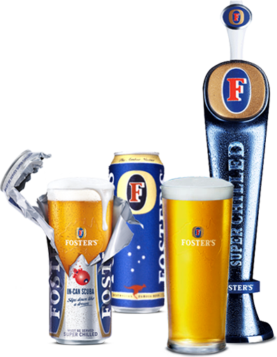 8 - - Fosters Beer (397x511), Png Download