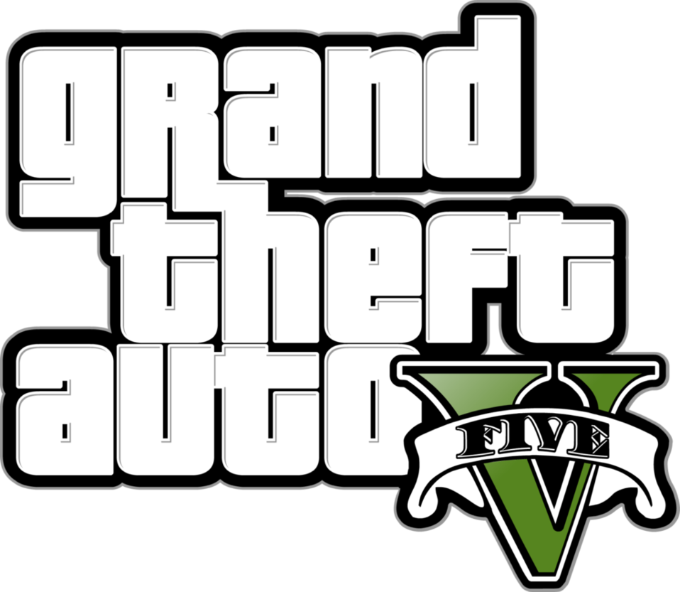 Gta Five Transparent - Gta 5 Logo Clipart (958x833), Png Download