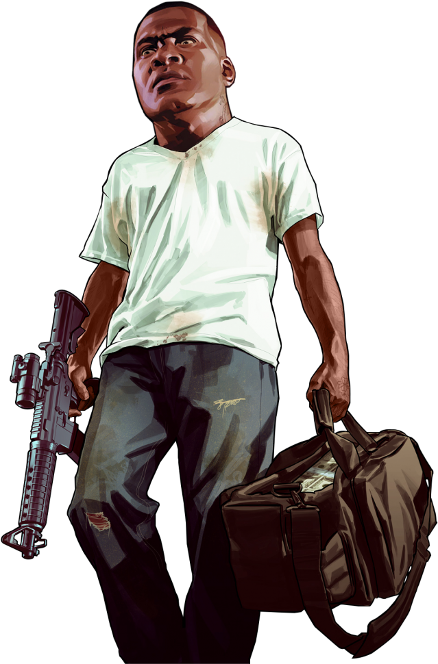 Render Topic - Gta: Grand Theft Auto V (5) (685x1024), Png Download