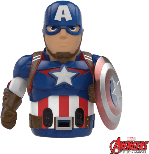 Ozobot Evo, Connectable Smart Skin, Captain America (590x590), Png Download