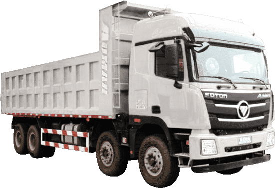 Auman Gtl Dump Trucks - Foton Trucks (600x500), Png Download