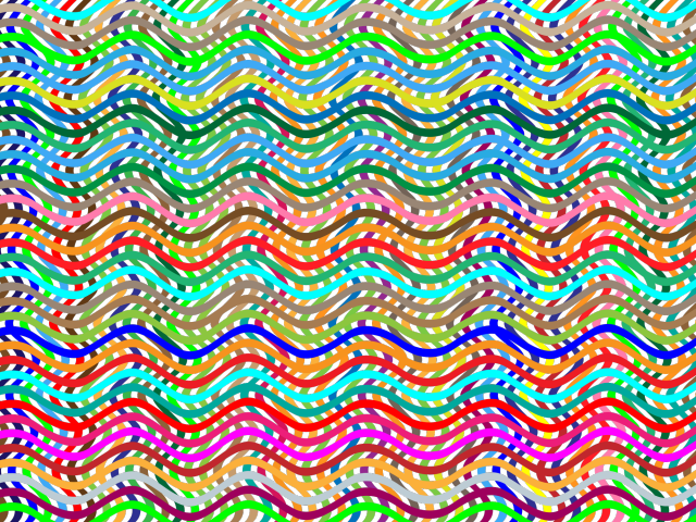 Lines Clipart Wavy - Portable Network Graphics (640x480), Png Download