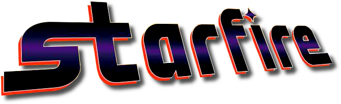 Dc Comics Universe Presents - Dc Comics Starfire Logo (690x258), Png Download