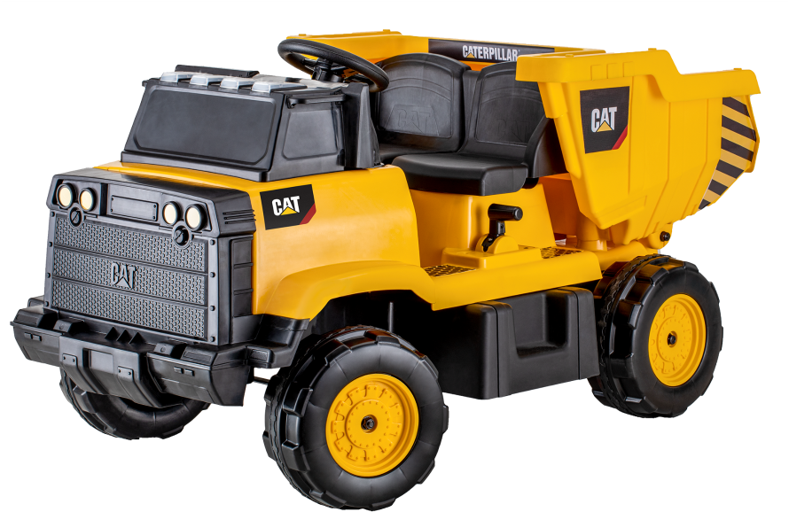 Cat Mining Dump Truck - Kid Trax Cat 12v Dumptruck (900x600), Png Download