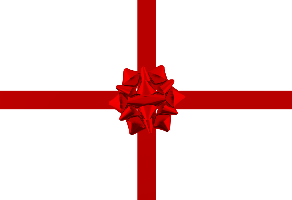 Red Bow Tie Ribbon - Ribbon (1024x700), Png Download