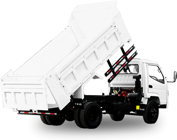 Neptune Dplus Mini Dump Truck - Trailer Truck (1105x510), Png Download