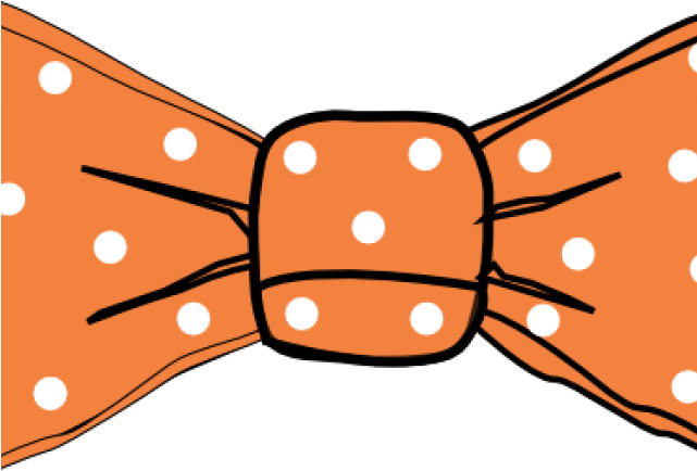 Svg Black And White Library Bow Tie Ribbon Free - Polka Dot Bow Tie Clipart (640x480), Png Download