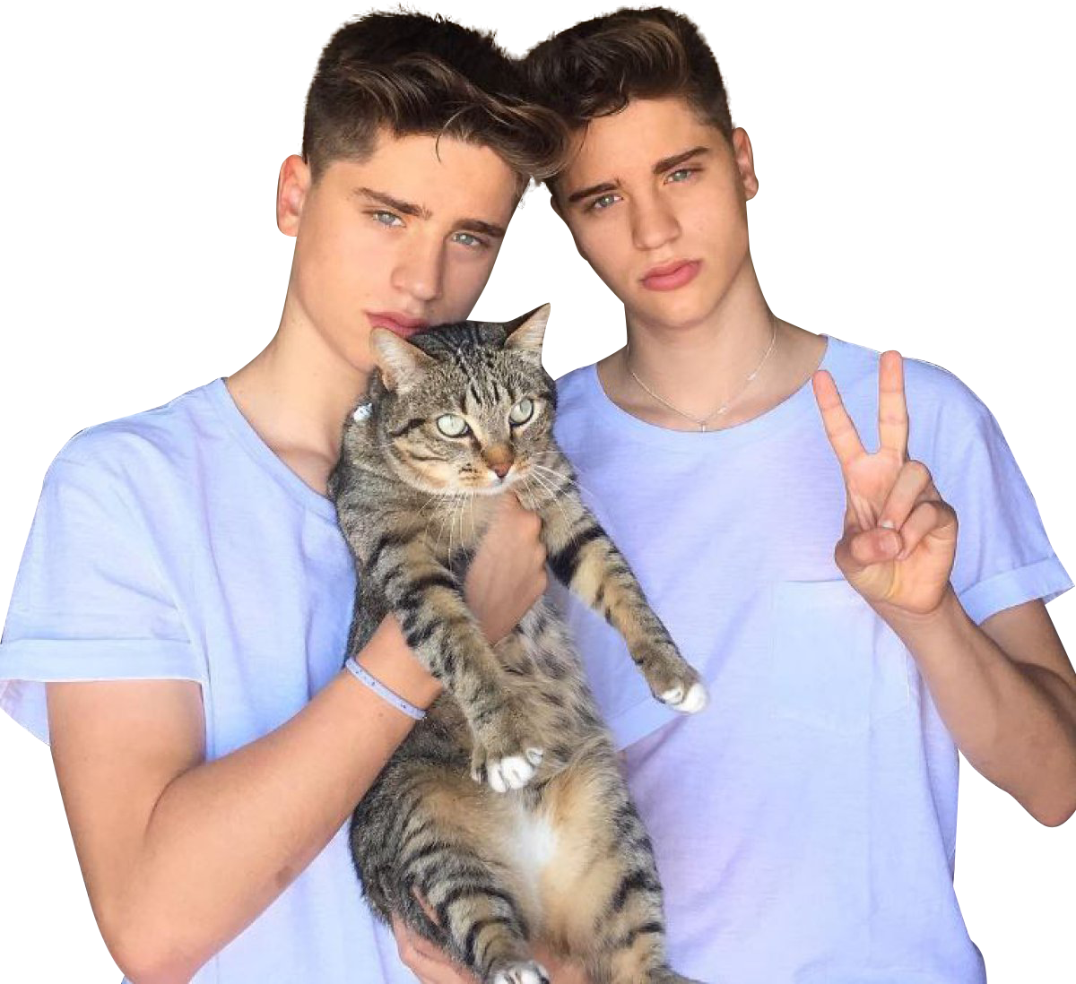 Martinez Twins - Emilio And Ivan Martinez (1200x1098), Png Download