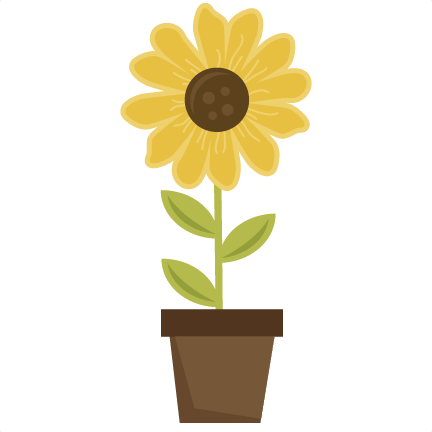 Free Free 328 Sunflower Pot Leaf Svg SVG PNG EPS DXF File