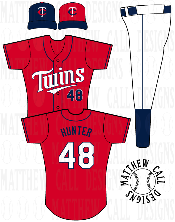 Minnesota Twins Red Alt - Minnesota Twins Vintage World Series Films (dvd) (minnesota (591x747), Png Download