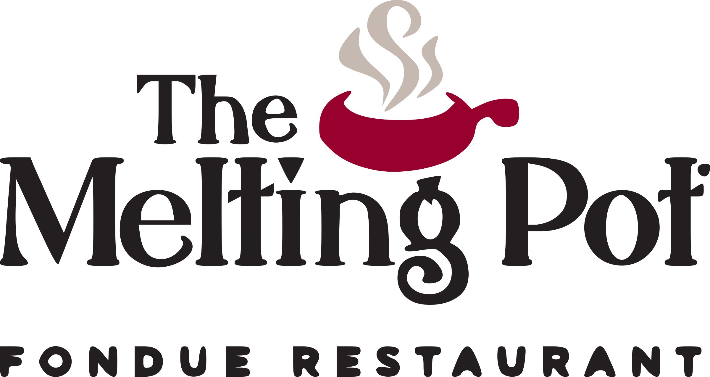 The Melting Pot Logo Png Transparent - Melting Pot Logo (2400x1274), Png Download
