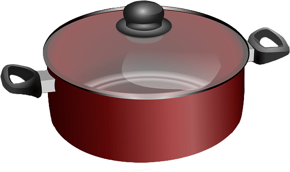 Pot Clipart (640x360), Png Download