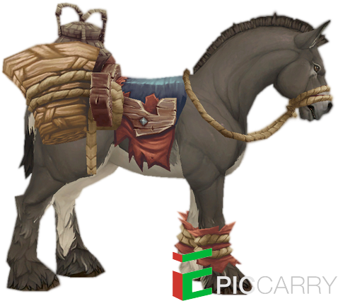 Terrified Pack Mule - Chewed On Reins Of The Terrified Pack Mule (500x500), Png Download