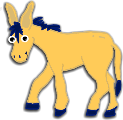 Sal The Mule - Portable Network Graphics (400x390), Png Download