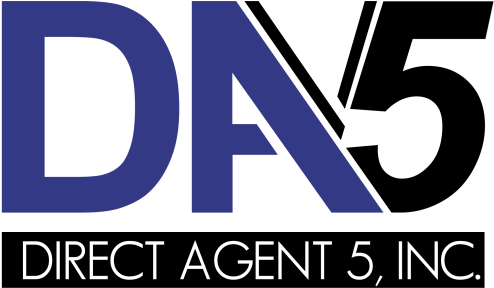 Da5 Is One Of The Leading Authorized Direct Agents - Direct Agent 5 Logo (513x309), Png Download