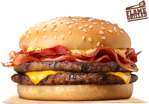 Stacker Burger King (500x540), Png Download