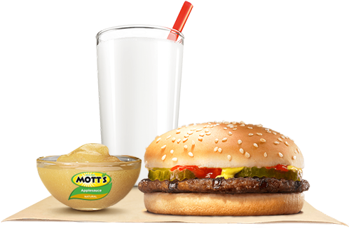 Burger King Jr Meal (500x540), Png Download