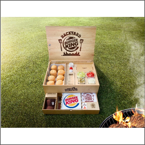 Backyard Burger King - Burger King Cannes Lions (463x463), Png Download
