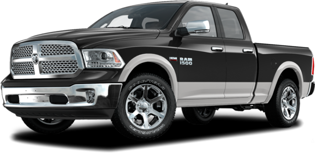 Best Free Pickup Truck Png Clipart - 2017 Ram 1500 Crew Cab Outdoorsman (625x338), Png Download