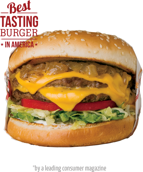 The Habit Difference - Double Charburger (605x718), Png Download