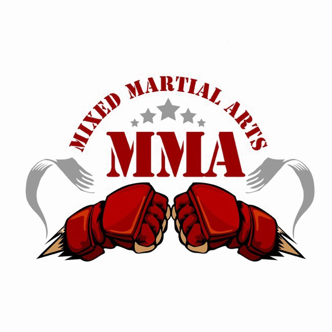 Mma Logo Png Image Background - Tiger Short Long Sleeve Sublimated Mma Fight Rash Guard (650x650), Png Download